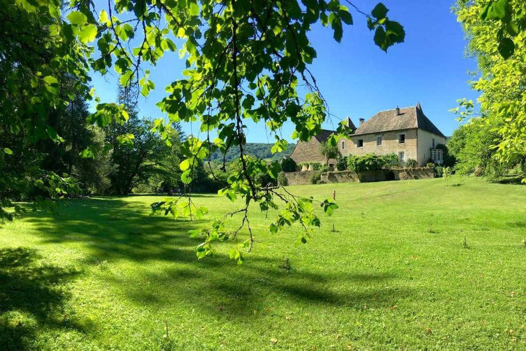 Vila Chateau De La Loue- Plage Privee Scey-en-Varais Exteriér fotografie